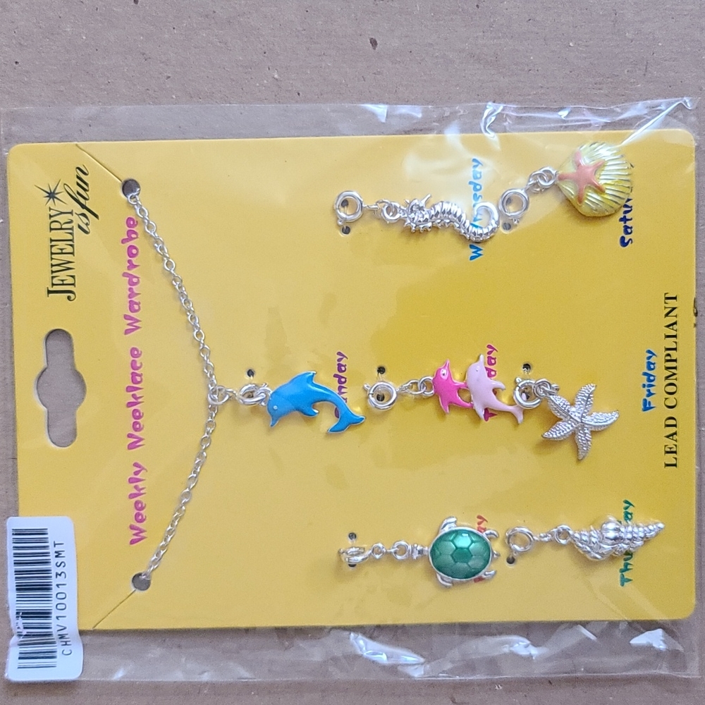 Weekly Wardrobe Necklace Set - Ocean Life
